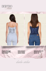 Glitter Wing Sleeveless Top