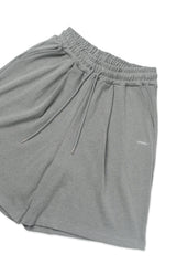 Cozy sweat shorts_gray