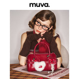 muva. Genuine‑Leather Autumn‑Winter Commute Bag for Women, Cross‑body Handbag with Niche‑Original Design, New Arrival Dec 19