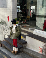 リバーシブルダブルサイドパディットジャケット
