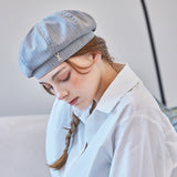 VA Cubic Stud Octagon Beret  / Gray