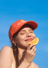 ロゴボールキャップ - SUMMER ORANGE