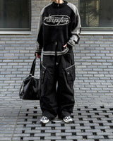 Corel Two-Way Raglan Knit Zip-Up