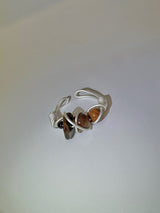 Cocoa twist ring
