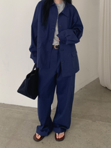 moss cotton pants 