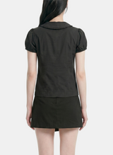 Vira Round Collar Blouse