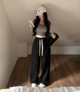 [BELLIDE MADE] mushroom wide training pants