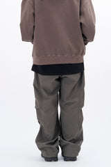 Hacot Ella Diagonal Parachute Pants