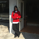 Pech Side Folding Wide Cotton Pants