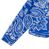 PIPING PAISLEY SHIRT (UNISEX)_SYF2BL02BU