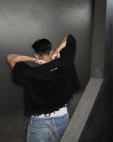 ATLU - Distressed - Tシャツ (ホワイト/ブラック)