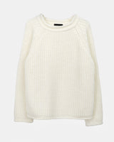 Daran Alpaca Round-Neck wool Long-Sleeve Knit