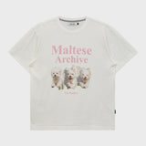 マルチーズアーカイブ半袖Tシャツ