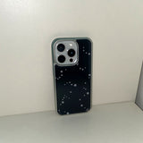[MADE] スリーニャイトフォンケースブラック (epoxy silver bumper)