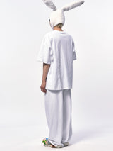 C Wear オーバーサイズTシャツ WHITE