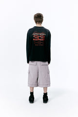 VINTAGE OVER SWEAT SHORTS (GRAY)