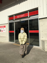 Arctic Glossy Puffer Short Padding (5c)