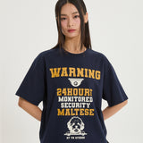 マルチーズCCTVハーフスリーブTシャツ
