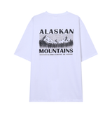 ography Alaska Mountain Overfit Short Sleeve