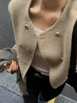 【フラッフ】セレセUネックTシャツ