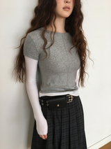 YWD PLAID PLEATS SKIRT (3color)