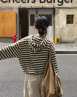 Fiction Stripe Hoodie