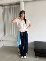 mama crop blouse