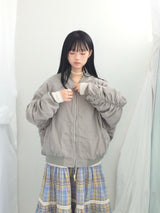 Texture Shirring Jumper
