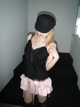 angular tweed hat 