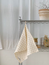 Double-layer gauze dot kitchen cloth