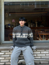 Ford Nordic Henley neck knitwear