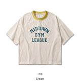 26SS★ ミッドタウンラグラン半袖Tシャツ