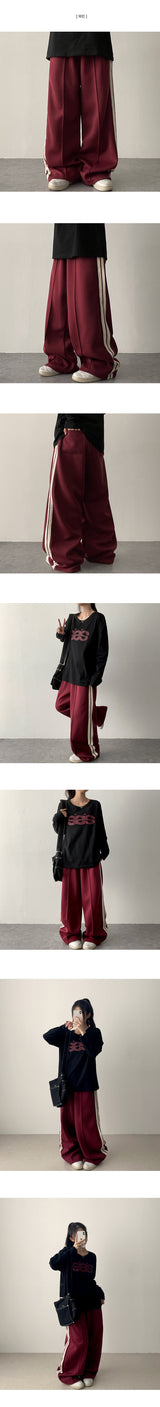 Tka Track Line Wide Training Pants