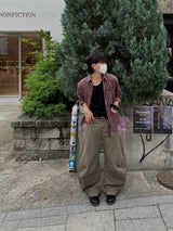 コントゥア バルーン カーブドパンツ2C