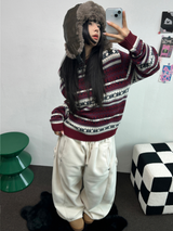 ボスサイズフリーススナップロングパンツ 🧸🩵🤍6カラー