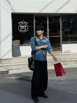 Vine two pocket denim shirt