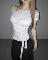 hdden tie top(3 color) 