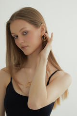 My heart earring