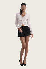 Secret Diary Pleated Skirt, Black