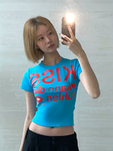KISS Crop T-shirt
