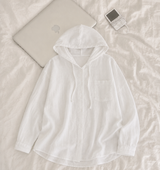 Hooded Shirt Summer Outer (2 colors)