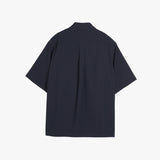 ストレンジャーリラックスフィットレーヨンショートスリーブシャツ (Navy)