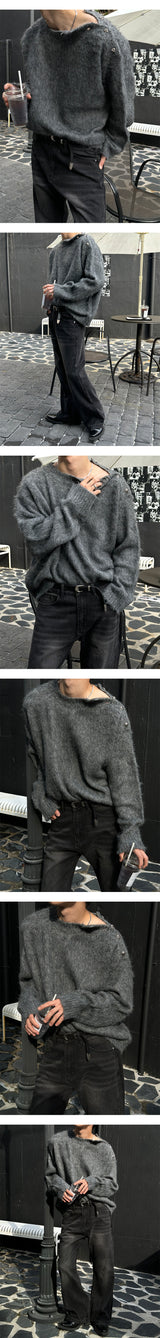 [Unisex] サイドラインブーツカットパンツ(2color)