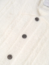 [F/W] Cable angora kara cardigan(6color)