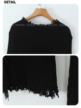 Elise Knitwear Pleats Skirt Cardigan Two-Piece