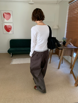 デニアンピンタックバルーンポケットパンツ（2c）