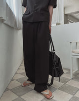 Chloe ツータックワイドスラックス