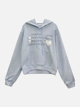 Kiki Love Lettering Hoodie (3c)