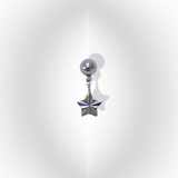 pleat star piercing