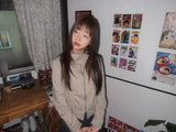 (2color) High-Neck Cut-Off Cotton Jacket